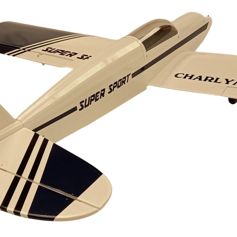 super sporter rc Avion entrenador ala baja 40